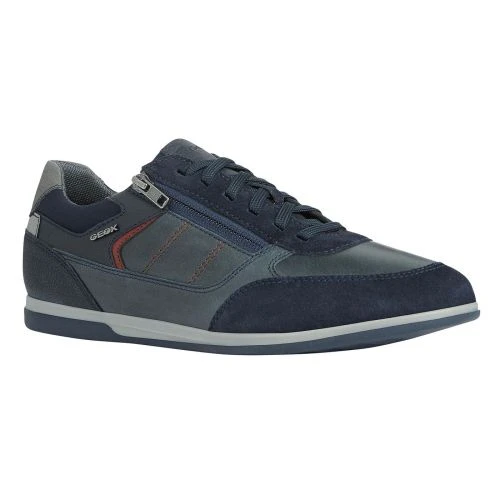 Geox Mens Renan Trainers - Navy 3 Geox Mens Renan Trainers - Navy
