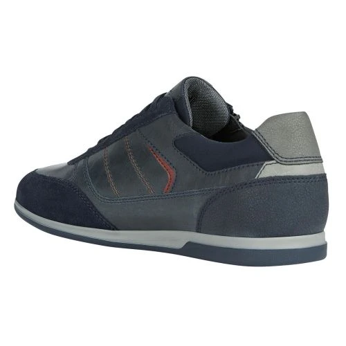 Geox Mens Renan Trainers - Navy 5 Geox Mens Renan Trainers - Navy - Image 3