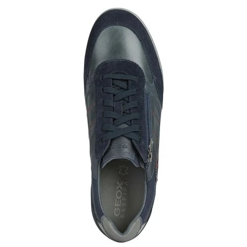 Geox Mens Renan Trainers - Navy 7 Geox Mens Renan Trainers - Navy - Image 5