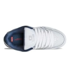 Globe Mens Tilt Skate Shoes - White Blue Stipple 6 Globe Mens Tilt Skate Shoes - White Blue Stipple -Shoe Sales Shop Globe Tilt WhiteBlueStipple 2 9