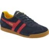 Gola Mens Harrier Trainers - Navy Red Sun 2 Gola Mens Harrier Trainers - Navy Red Sun -Shoe Sales Shop Gola Harrier NavyRedSun 1 6