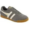 Gola Mens Harrier Classics Suede Trainers Shoes - Ash Ecru -Shoe Sales Shop Gola HarrierSuede AshEcru 4 7