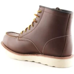 Grinders Mens Alpha Safety Steel Toe Cap Boot - Brown -Shoe Sales Shop Grinders Alpha Brown 6 7