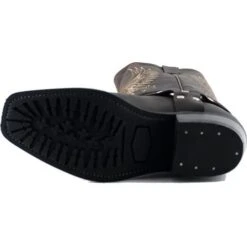 Grinders Unisex Bald Eagle Hi Harness Western Cowboy Boot - Brown -Shoe Sales Shop Grinders BaldEagle Brown 1 10