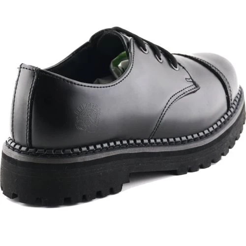 Grinders Unisex Boxer CS Gibson Shoe - Black 6 Grinders Unisex Boxer CS Gibson Shoe - Black - Image 4