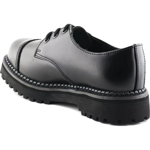 Grinders Unisex Boxer CS Gibson Shoe - Black 8 Grinders Unisex Boxer CS Gibson Shoe - Black - Image 6