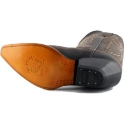 Grinders Unisex Buffalo Pointed Western Cowboy Boots - Brown -Shoe Sales Shop Grinders Buffalo Brown 1 10