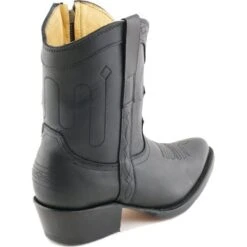 Grinders Womens Dakota Short Western Cowboy Boots - Black 14 Grinders Womens Dakota Short Western Cowboy Boots - Black -Shoe Sales Shop Grinders Dakota Black 3 6