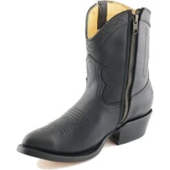 Grinders Womens Dakota Short Western Cowboy Boots - Black 18 Grinders Womens Dakota Short Western Cowboy Boots - Black -Shoe Sales Shop Grinders Dakota Black 7 6