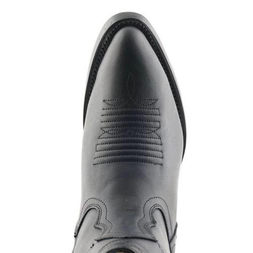 Grinders Womens Dakota Short Western Cowboy Boots - Black 11 Grinders Womens Dakota Short Western Cowboy Boots - Black - Image 9