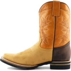 Grinders Unisex El Paso Boots - Brown -Shoe Sales Shop Grinders ElPaso BrownTanMulti 3 10