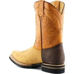 Grinders Unisex El Paso Boots - Brown -Shoe Sales Shop Grinders ElPaso BrownTanMulti 4 10