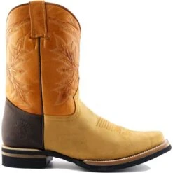 Grinders Unisex El Paso Boots - Brown -Shoe Sales Shop Grinders ElPaso BrownTanMulti 6 10