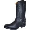 Grinders Mens Galveston Boots - Black -Shoe Sales Shop Grinders Galveston BkRt