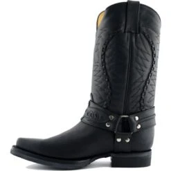 Grinders Mens Galveston Boots - Black 13 Grinders Mens Galveston Boots - Black -Shoe Sales Shop Grinders Galveston Black 3 7