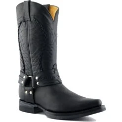 Grinders Mens Galveston Boots - Black 11 Grinders Mens Galveston Boots - Black -Shoe Sales Shop Grinders Galveston Black 7 7