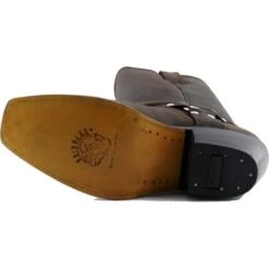 Grinders Unisex Harness Hi Biker Boots - Brown -Shoe Sales Shop Grinders HarnessHi Brown 1 10