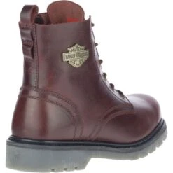 Harley Davidson Mens Asherton 5" Lace Ankle Boot - Brown -Shoe Sales Shop HarleyDavidson Asherton5 Brown 8 17