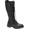 Harley Davidson Womens Walfield Tall Leather Boots - Black -Shoe Sales Shop HarleyDavidson Walfield Black 1 19