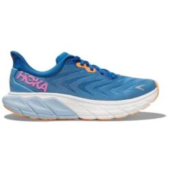 Hoka Womens Arahi 6 Road Running Shoes - All Aboard Coastal Sky -Shoe Sales Shop Hoka Arahi6 AACS 1 15