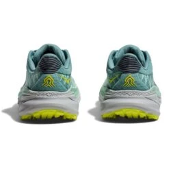 Hoka Womens Challenger 7 Wide Fit Trail Shoes Trainers - Green Mist Trellis -Shoe Sales Shop Hoka Challenger7 MGTR 3 15