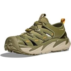 Hoka Mens Hopara Walking Sandals - Avocado Oxford Tan -Shoe Sales Shop Hoka SkyHopara AOTN 3 8