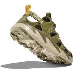 Hoka Mens Hopara Walking Sandals - Avocado Oxford Tan -Shoe Sales Shop Hoka SkyHopara AOTN 4 8