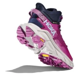 Hoka Womens Trail Code Walking Boots - Beautyberry Harbor Mist -Shoe Sales Shop Hoka TrailCode Beautyberry 4 7