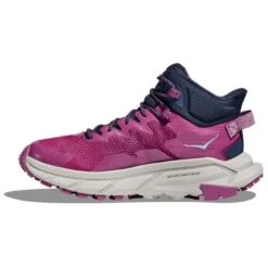 Hoka Womens Trail Code Walking Boots - Beautyberry Harbor Mist -Shoe Sales Shop Hoka TrailCode Beautyberry 8 7