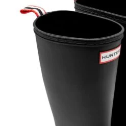 Hunter Womens Original Play Tall Wedge Platform Wellies Rain Boots -Shoe Sales Shop Hunter OriginalPlayTall Black 5 8