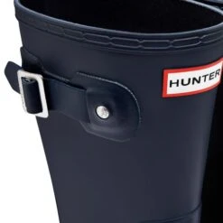 Hunter Mens Original Short Wellies Rain Boots - Navy -Shoe Sales Shop Hunter OriginalShortMens Navy 5 7