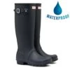 Hunter Mens New Original Tall Wellies Rain Boots - Navy -Shoe Sales Shop Hunter OriginalTall Navy 1NEW