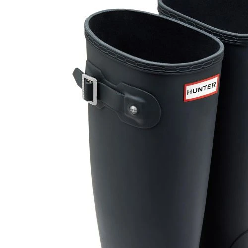 Hunter Mens New Original Tall Wellies Rain Boots - Navy 7 Hunter Mens New Original Tall Wellies Rain Boots - Navy - Image 5