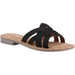 Hush Puppies Womens Alexandra Sandals - Black