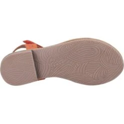 Hush Puppies Womens Annabelle Sandals - Coral -Shoe Sales Shop HushPuppies Annabelle Coral 3 6