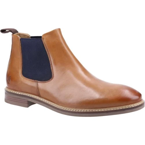 Hush Puppies Mens Blake Chelsea Boots - Tan 3 Hush Puppies Mens Blake Chelsea Boots - Tan