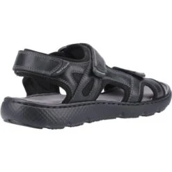 Hush Puppies Mens Carter Sandals - Black 8 Hush Puppies Mens Carter Sandals - Black -Shoe Sales Shop HushPuppies Carter Black 3 7