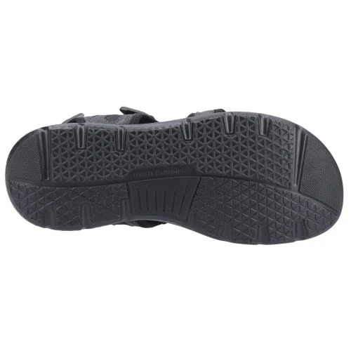 Hush Puppies Mens Carter Sandals - Black 6 Hush Puppies Mens Carter Sandals - Black - Image 4