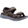 Hush Puppies Mens Castro Sandals - Brown -Shoe Sales Shop HushPuppies Castro Brown 1 7
