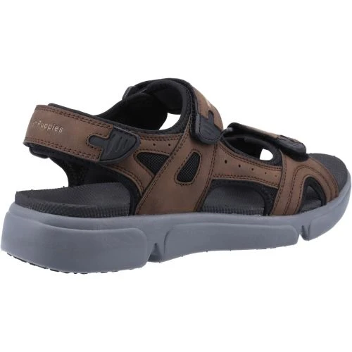 Hush Puppies Mens Castro Sandals - Brown 6 Hush Puppies Mens Castro Sandals - Brown - Image 4