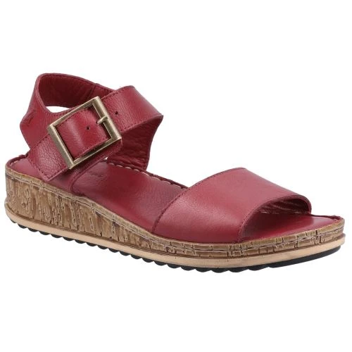 Hush Puppies Womens Ellie Sandals - Red 3 Hush Puppies Womens Ellie Sandals - Red