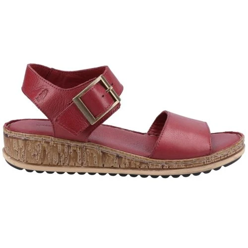 Hush Puppies Womens Ellie Sandals - Red 4 Hush Puppies Womens Ellie Sandals - Red - Image 2