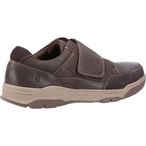 Hush Puppies Mens Fabian Wide Fit Shoes - Coffee 5 Hush Puppies Mens Fabian Wide Fit Shoes - Coffee - Image 3