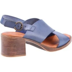 Hush Puppies Womens Gabrielle Sandals - Blue -Shoe Sales Shop HushPuppies Gabrielle Navy 4 6