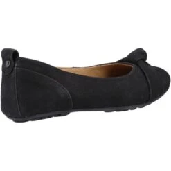 Hush Puppies Womens Jada Ballerina Pumps - Black -Shoe Sales Shop HushPuppies Jada Black 2 7
