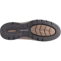 Hush Puppies Mens Jasper Slip On Shoes - Tan Nubuck -Shoe Sales Shop HushPuppies Jasper Tan 4 5