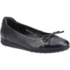 Hush Puppies Womens Jolene Ballerina Pumps - Black -Shoe Sales Shop HushPuppies Jolene Black 1 6