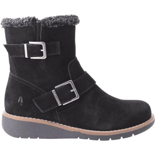 Hush Puppies Womens Lexie Water Resistant Boots - Black 4 Hush Puppies Womens Lexie Water Resistant Boots - Black - Image 2