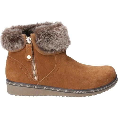 Hush Puppies Womens Penny Warm Lined Ankle Boot - Tan 7 Hush Puppies Womens Penny Warm Lined Ankle Boot - Tan - Image 5