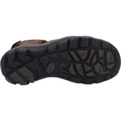 Hush Puppies Mens Peru Sandals - Brown -Shoe Sales Shop HushPuppies Peru Brown 3 7